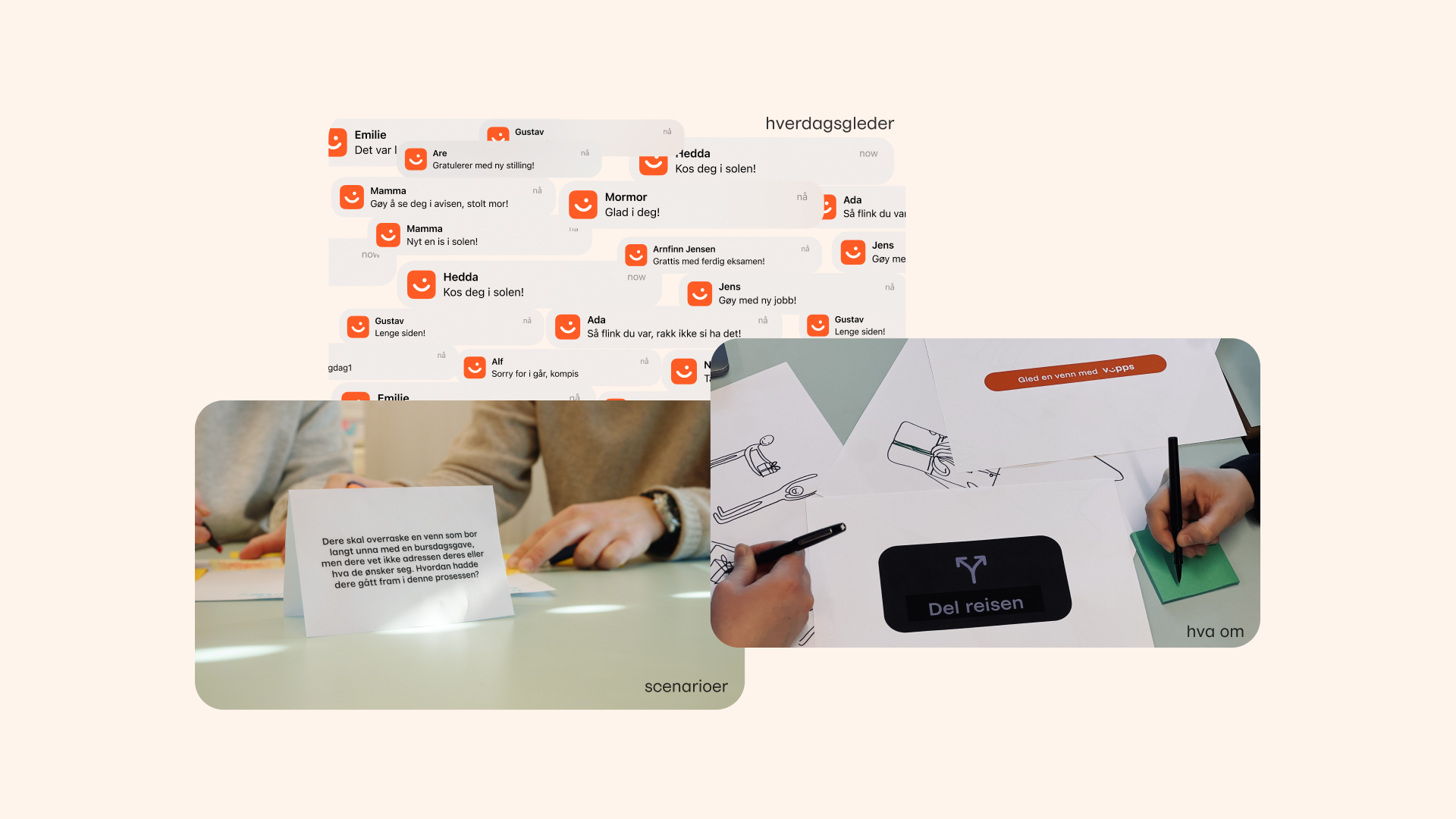 Co-design workshops and sessions